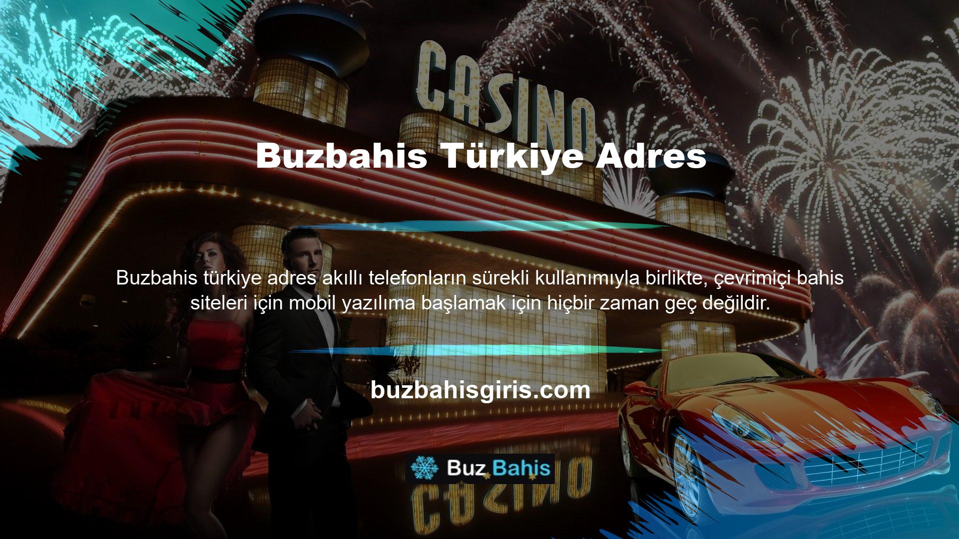 Buzbahis Türkiye Güncel Adresler mobil programını satın alarak sıkıcı bir ortamda hobinizi gerçekleştirmenizi sağlar